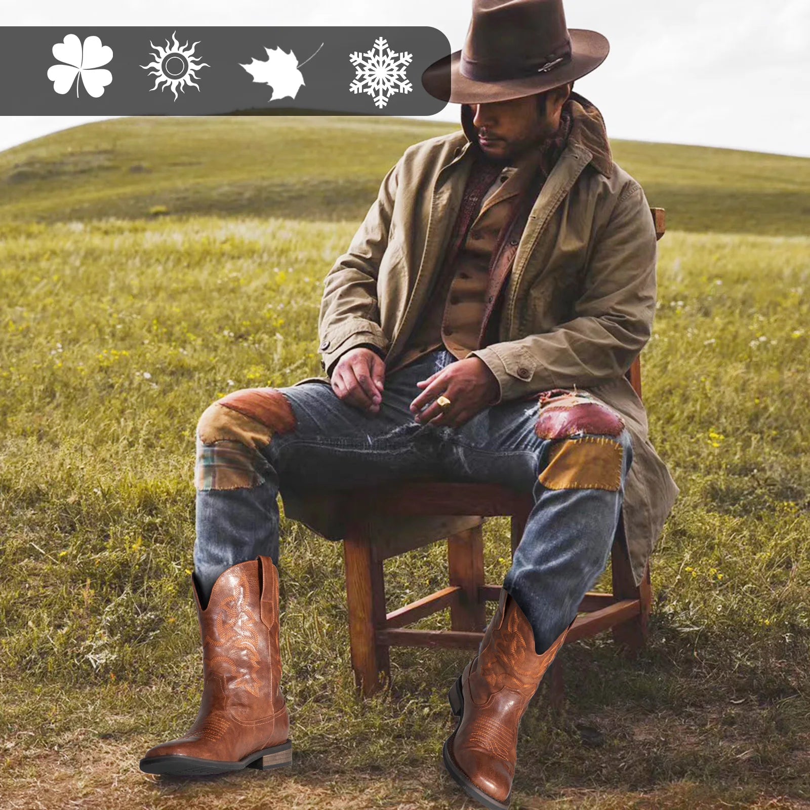 Western Cowboy Boots